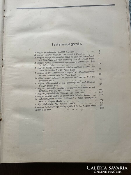 Monograph of Hungarian transport affairs