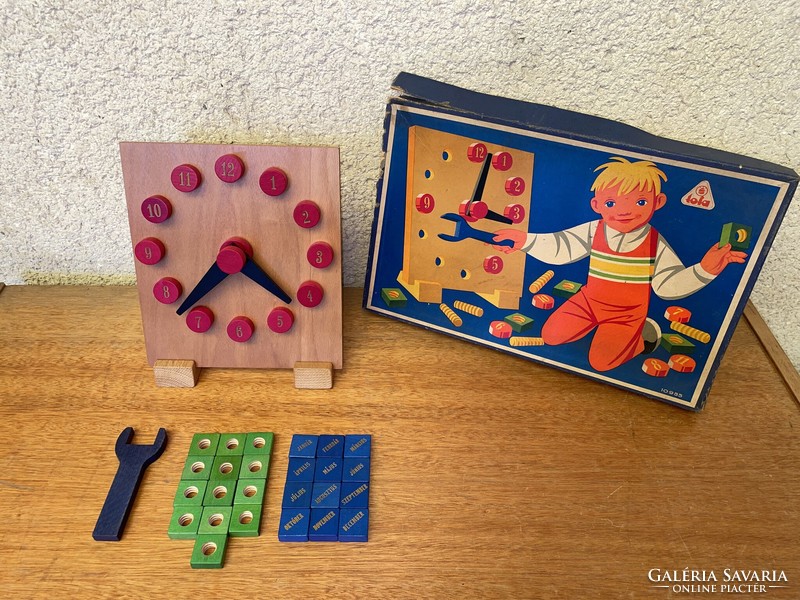 Tofa 10955 old Czechoslovak wooden construction toy