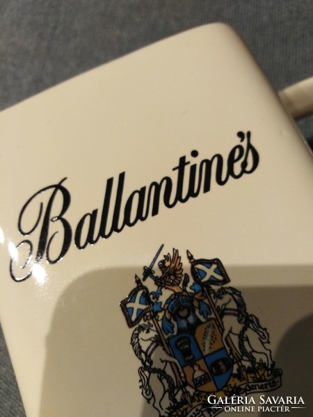 Ballantines - vintage cocktail making pottery