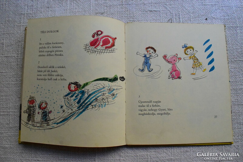 The Grumpy Mouse, Ede Tarbay, Gyula Hincz 1964 story, story book