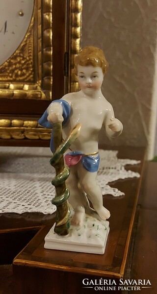 Antique kpm berlin baroque putto figure!
