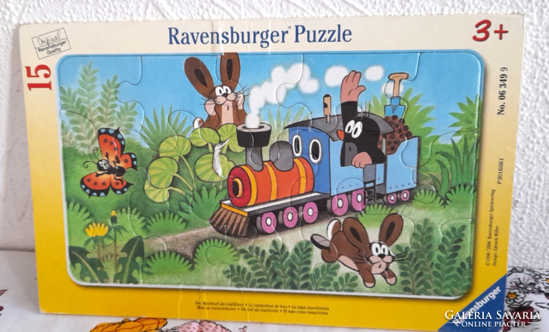 Retro mole and the locomotive puzzle