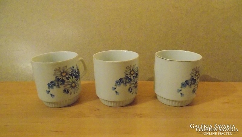 Zsolnay porcelain mug 3 pieces in one (24 / d)