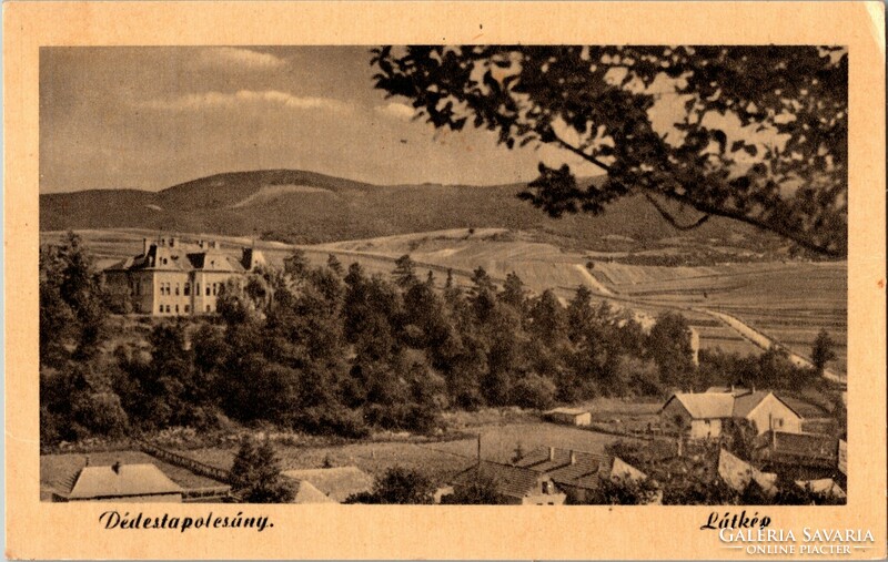 Dédestapolcsány, Dédestapolcsány látkép képeslap 1959