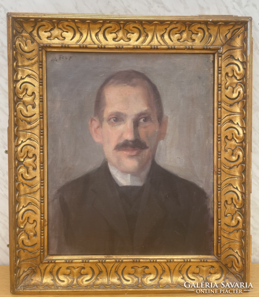 Portrait of Ferenc Ács (1876-1949).