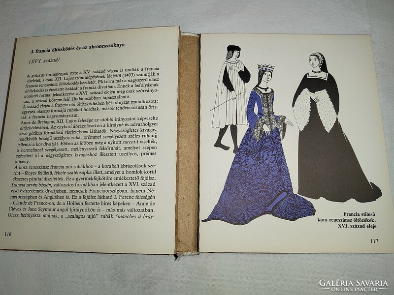 Szilvitzky Margit: Az öltözködés rövid története