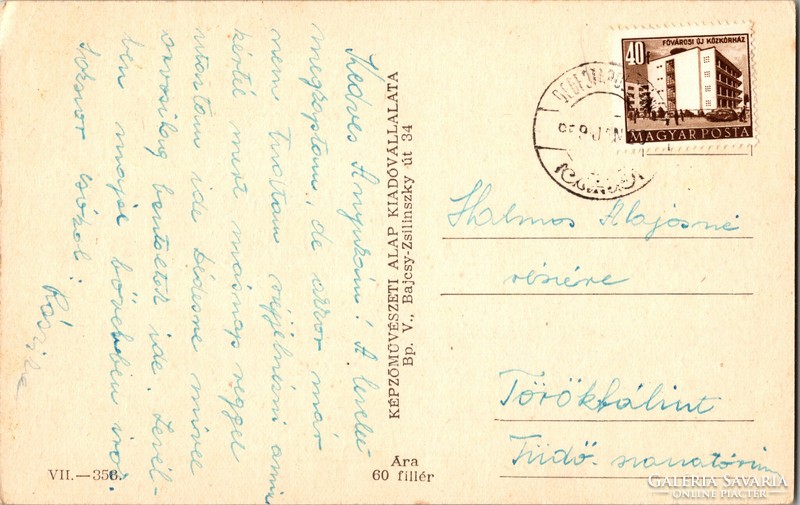Dédestapolcsány, Dédestapolcsány látkép képeslap 1959