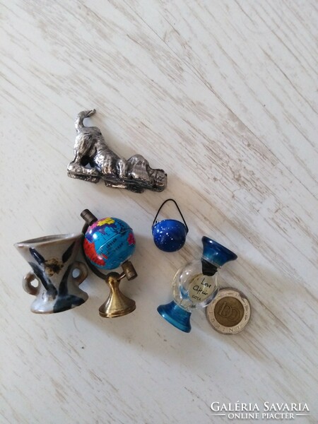 Miniature decorative ornaments / 5 pcs.