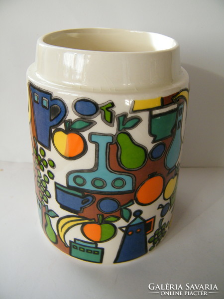 Retro Goebel konyhai porcelán tárolóedény