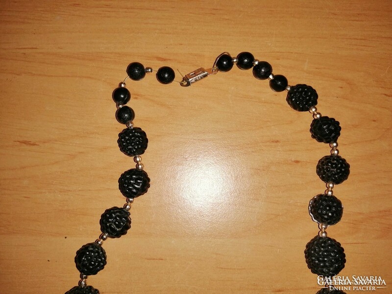Vintage blackberry necklace 50 cm (1)