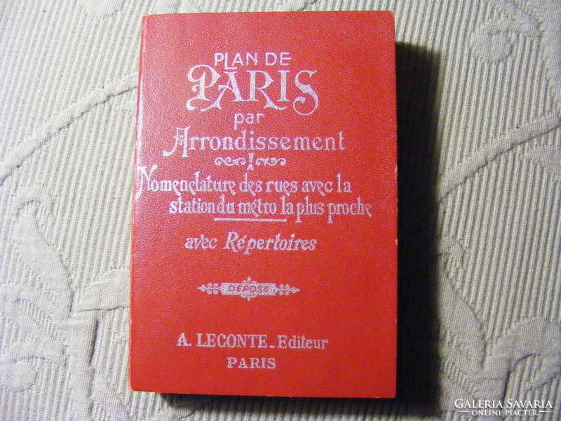 Plan de paris par arrondissement - map of Paris