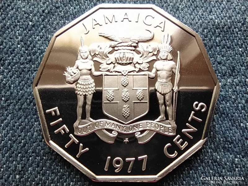 Jamaica marcus garvey 50 cent 1977 fp pp (id61622)