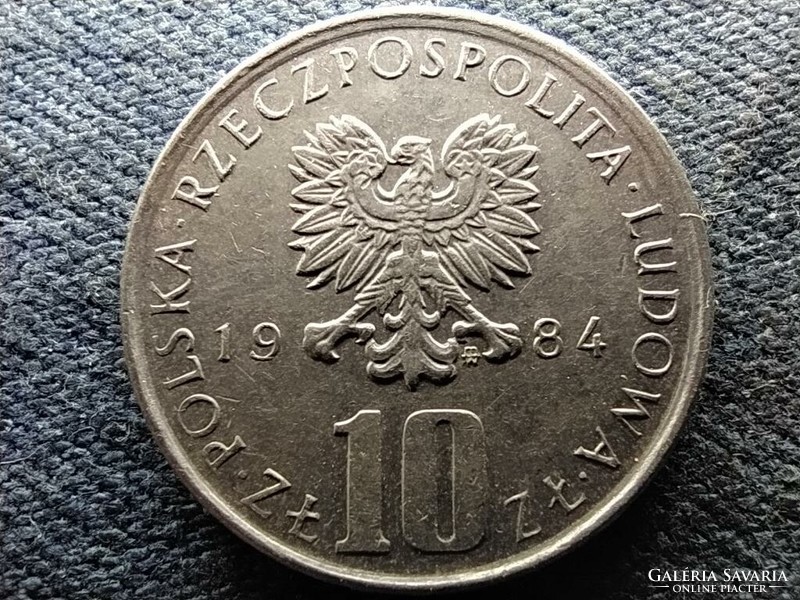 Poland 10 zloty bolesław prus 1984 mw (id72641)
