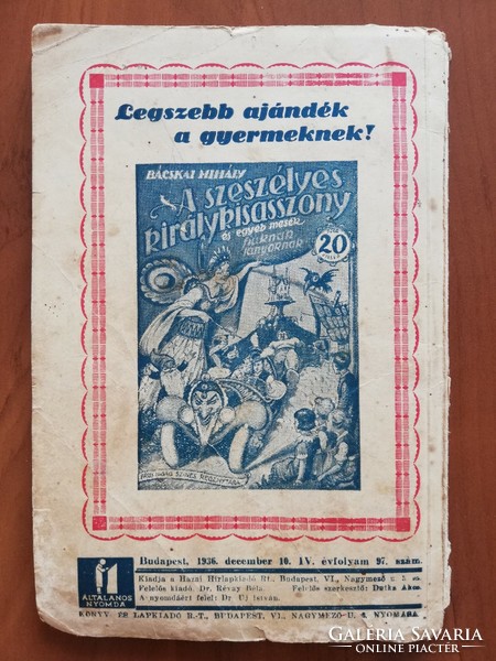 Lestyán Sándor: Gyuri a hős repülő 1936.