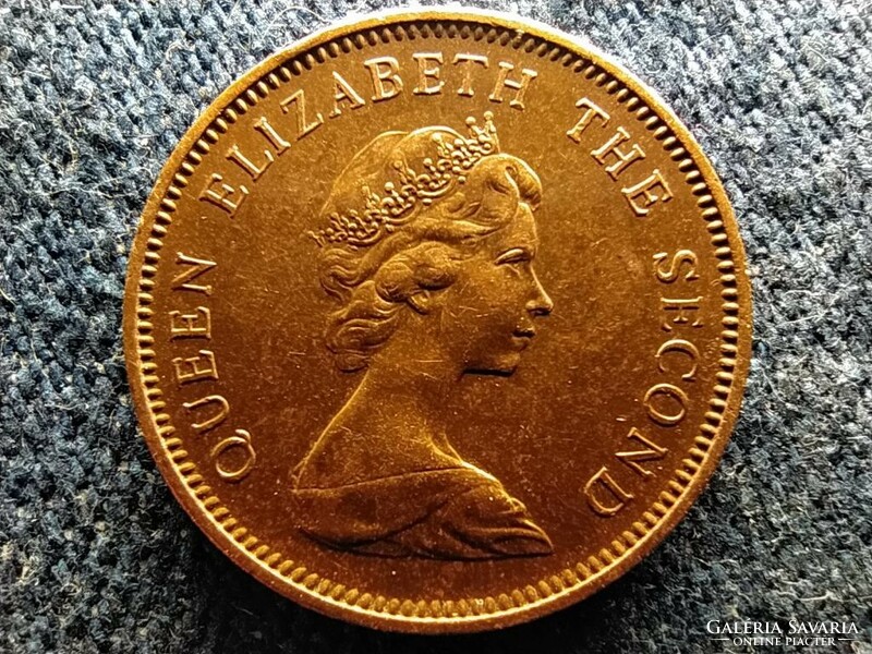 Jersey II. Erzsébet 1 új penny 1971 (id59040)