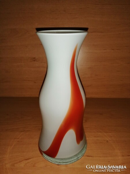 Muranoi üveg váza 21 cm (2/d)