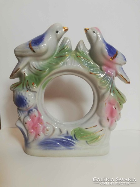 Bird porcelain watch case