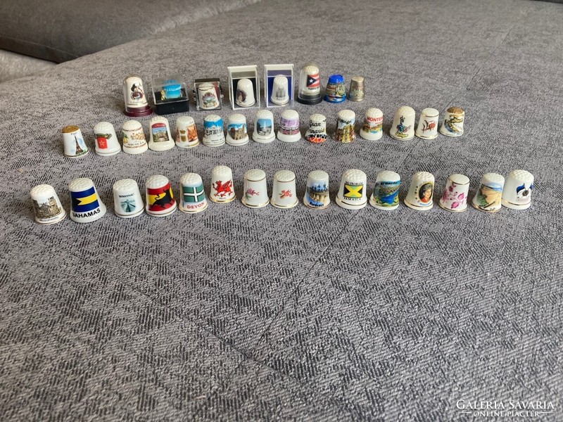 38 pieces of porcelain to collect
