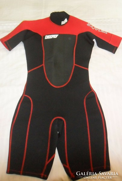 Summer 2 mm neoprene, short leg women's diving suit. Size S.