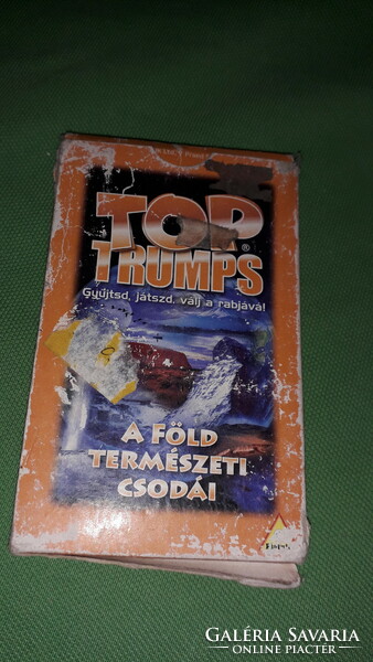 Quality - piatnik - top trumps - natural wonders game card flawless and complete according to pictures