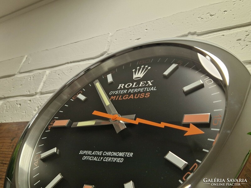 Rolex milgauss orange - wall clock