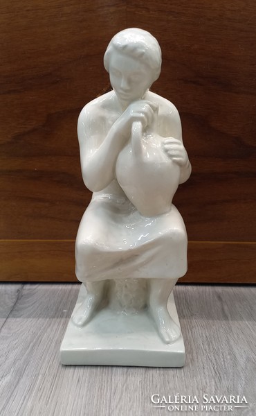 Porcelain statue of Árpád Somogyi
