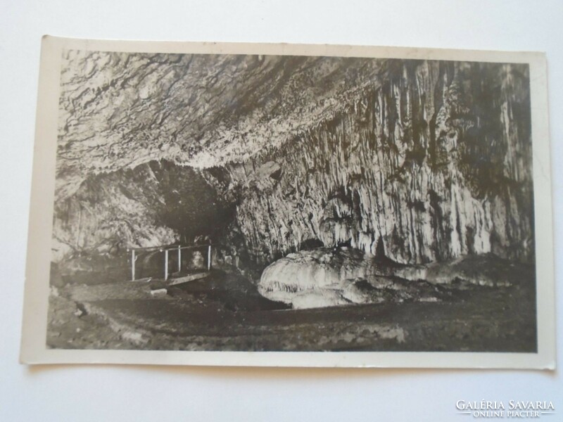 D197338 jósvafő - aggtelek 1950k aggtelek stalactite cave