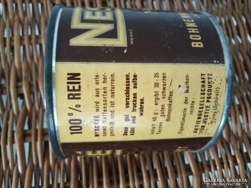 Nescafe tin box - antique style