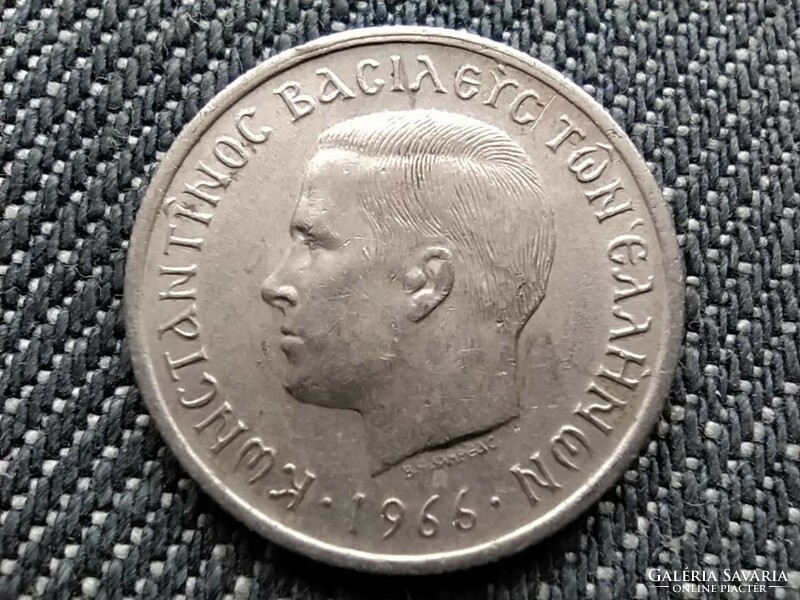 Görögország II. Konstantin (1964-1973) 50 Lepta 1966 (id33890)