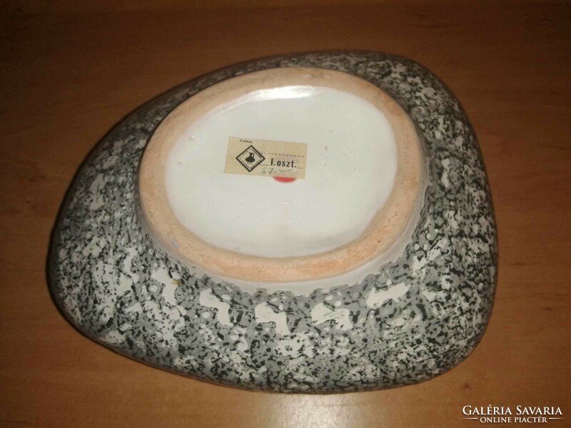 Vintage Kerezsi pearl ceramic ikebana vase (20/d)