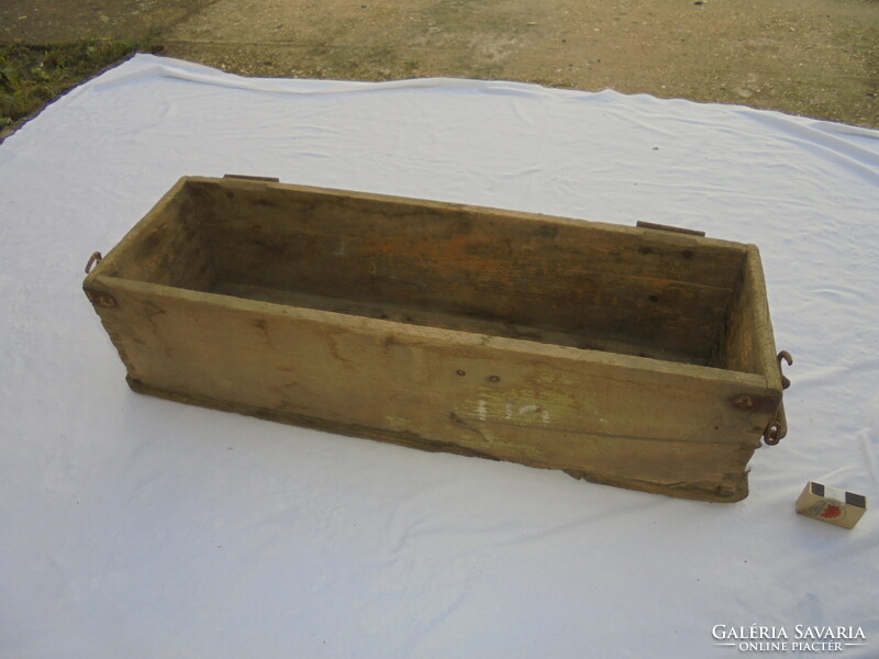 Old explosives crate