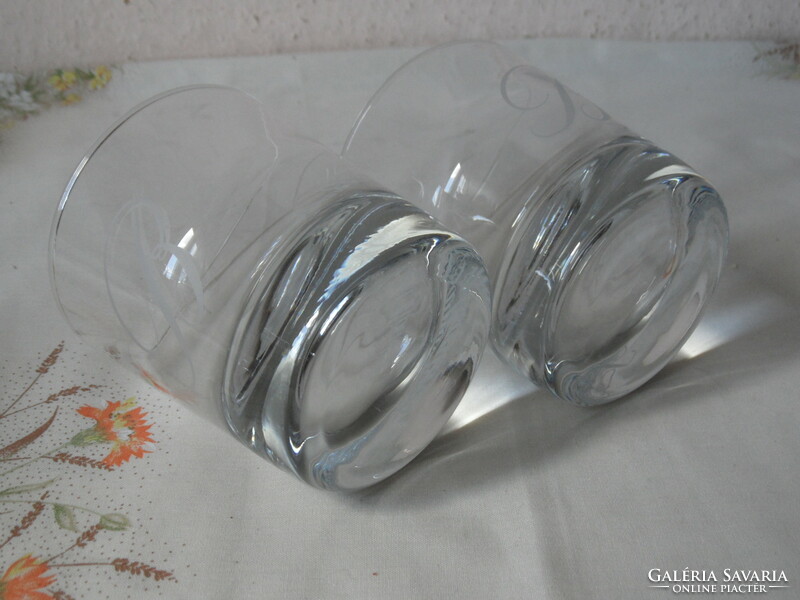Ballantines glass cup (2 pcs.)