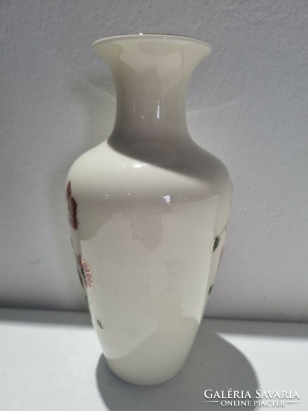 Decorative marked floral Zsolnay vase - 01667