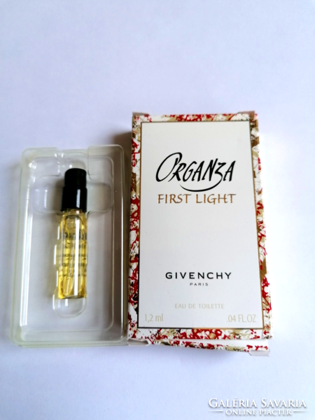 They are no longer produced! Givenchy organza first light eau de toilette 1.2 ml. 56.