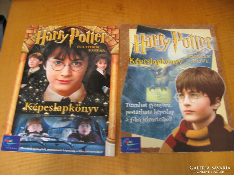 Retro Harry Potter képeslapkönyv