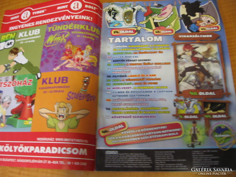 Retro Cartoon Network képregény 2007