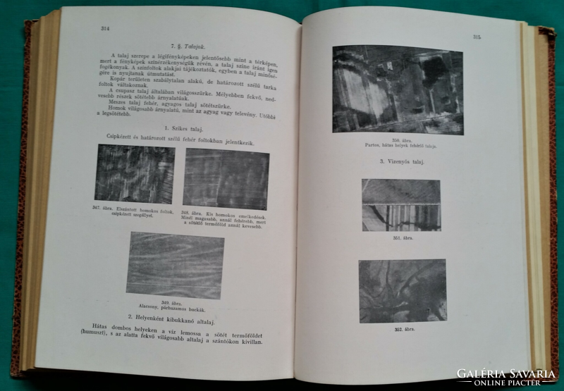 József Vöröss: field study - m. Out. Textbook for Honvéd warship schools - first edition, 1943
