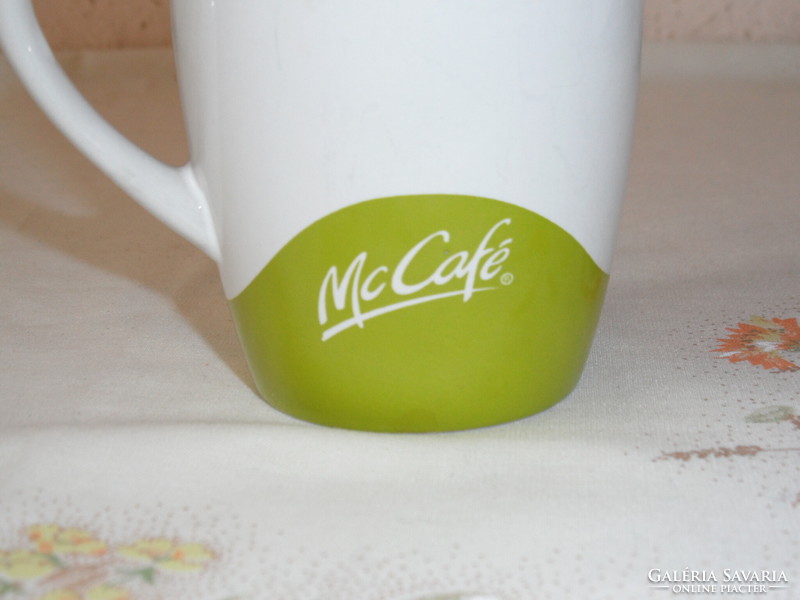 Mc Café porcelán csésze, bögre ( zöld )