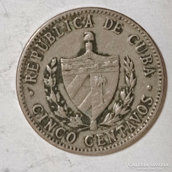 1961 Kuba 5 centavo (627)