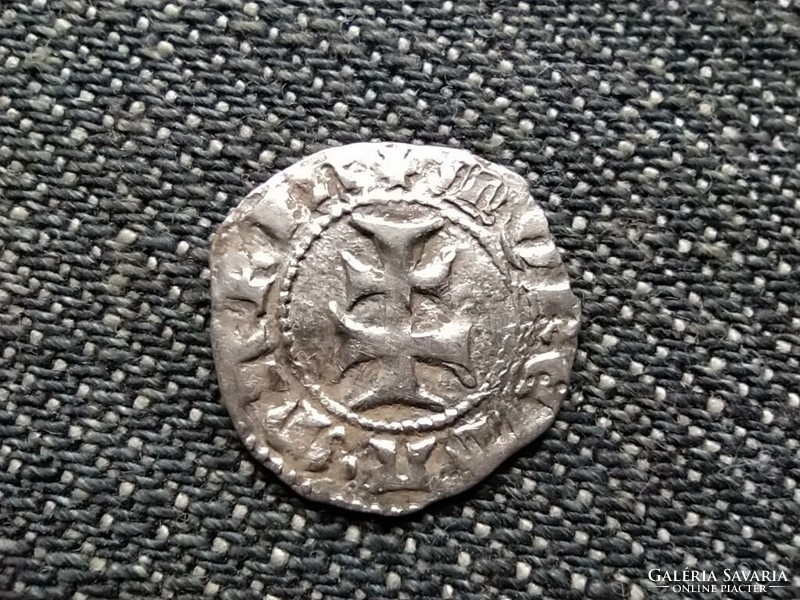 Mary I (1382-1385) silver 1 denar éh443 1384 (id24160)