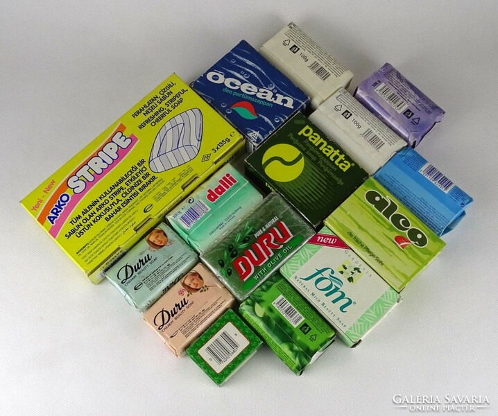 1O269 retro mixed soap package 17 pieces
