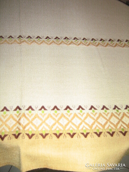 Beautiful elegant woven tablecloth