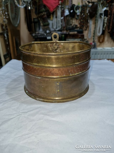 Old copper pot