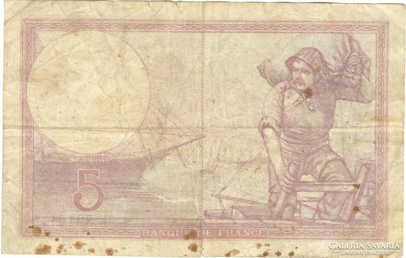5 frank francs 1929 Franciaország