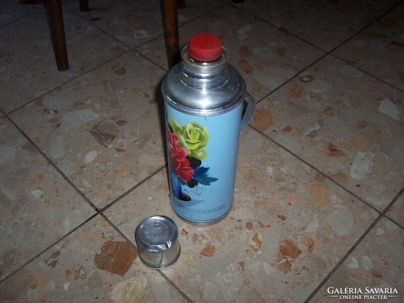 Old large Chinese thermos
