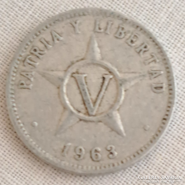 1963 Kuba 5 centavo (609)