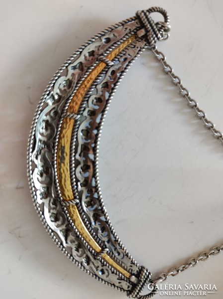 Israeli silver necklace-necklaces gold-plated