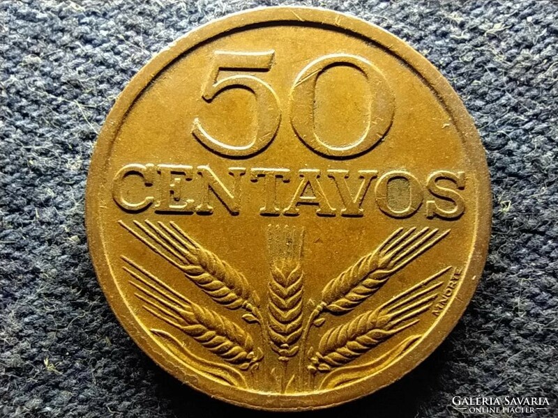 Portugália Második Köztársaság (1926-1974) 50 Centavos 1975  (id78846)