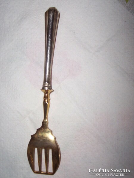 Openwork small spoon with silver handle