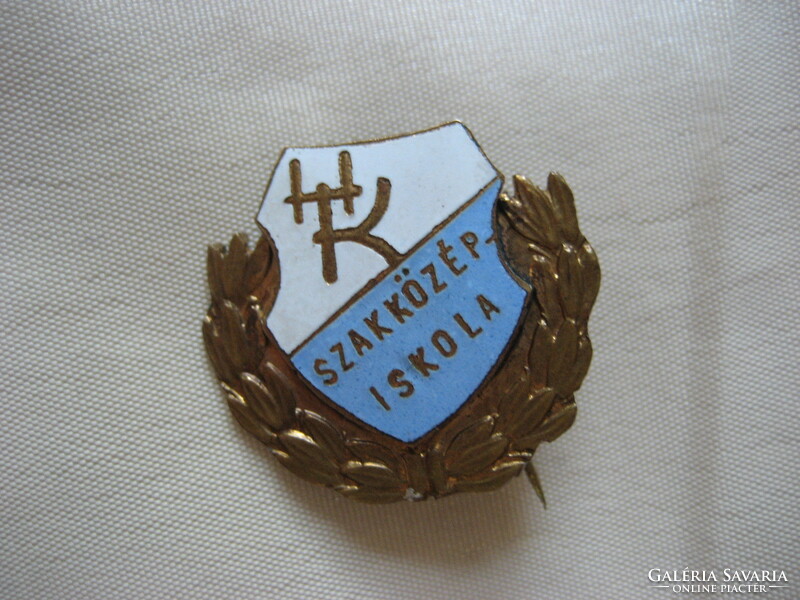 Badge of Hámán Kató Vocational Vocational School of Economics